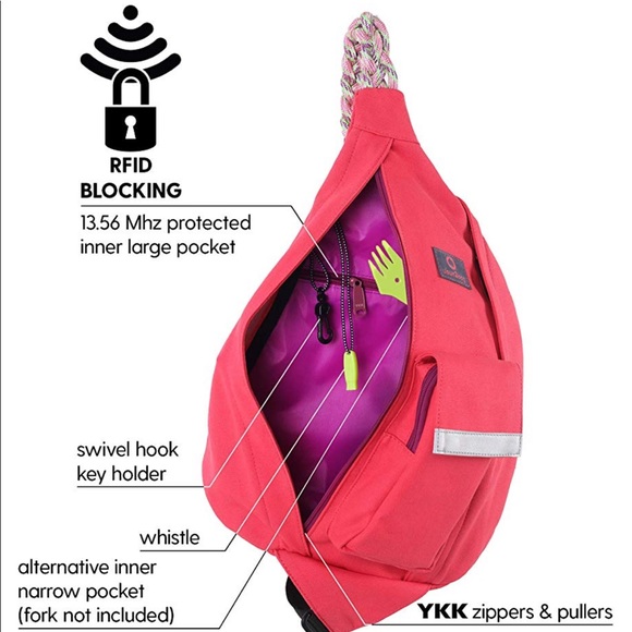 ubun2bag Rope Sling Crossbody Bag - Backpack - Picture 4 of 8